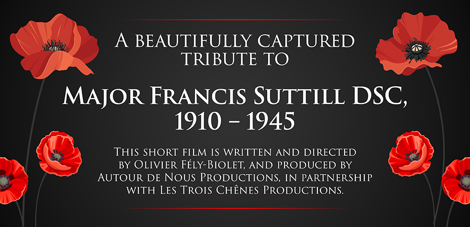 A beautifully captured tribute to Major Francis Suttill DSC, 1910 – 1945 Image